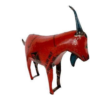 Recycled Goat Figurine - DeKulture DKW-17154-RIF