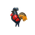 Recycled Rooster Wall Mount - DeKulture DKW-17109-RIF
