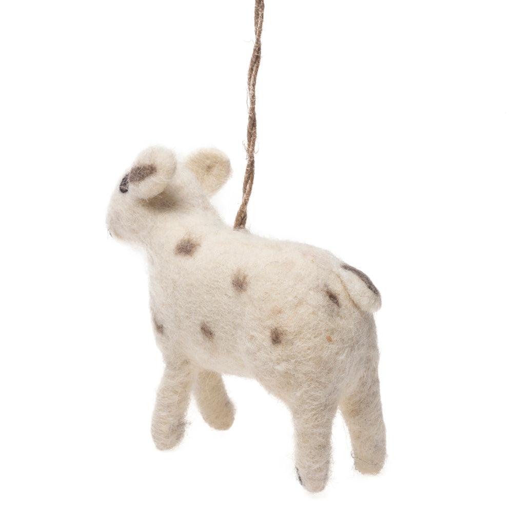 Sheep Hanging Decorative Ornament - DeKulture DKW-5018-FT