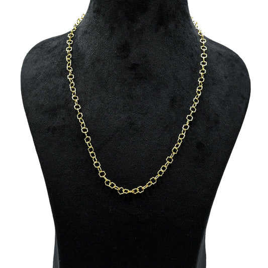 Star Brass Gold Plated Chains For Gift - DeKulture DKW-1165-GLC