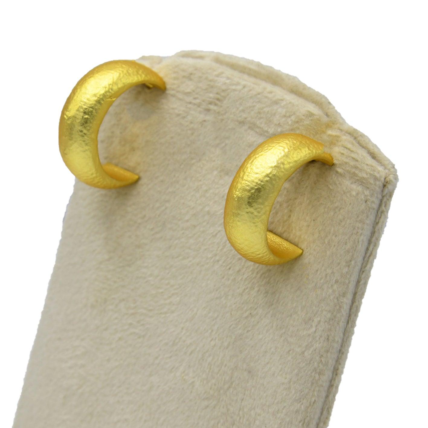 Texture Sandy Hoop Earring - DeKulture DKW-1409-SEJ