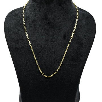 Tiny Oval Brass Gold Plated Chains For Gift - DeKulture DKW-1172-GLC
