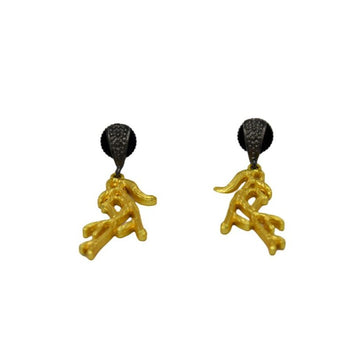 Tree Branch Gold Plated Earring - DeKulture DKW-1308-SEJ