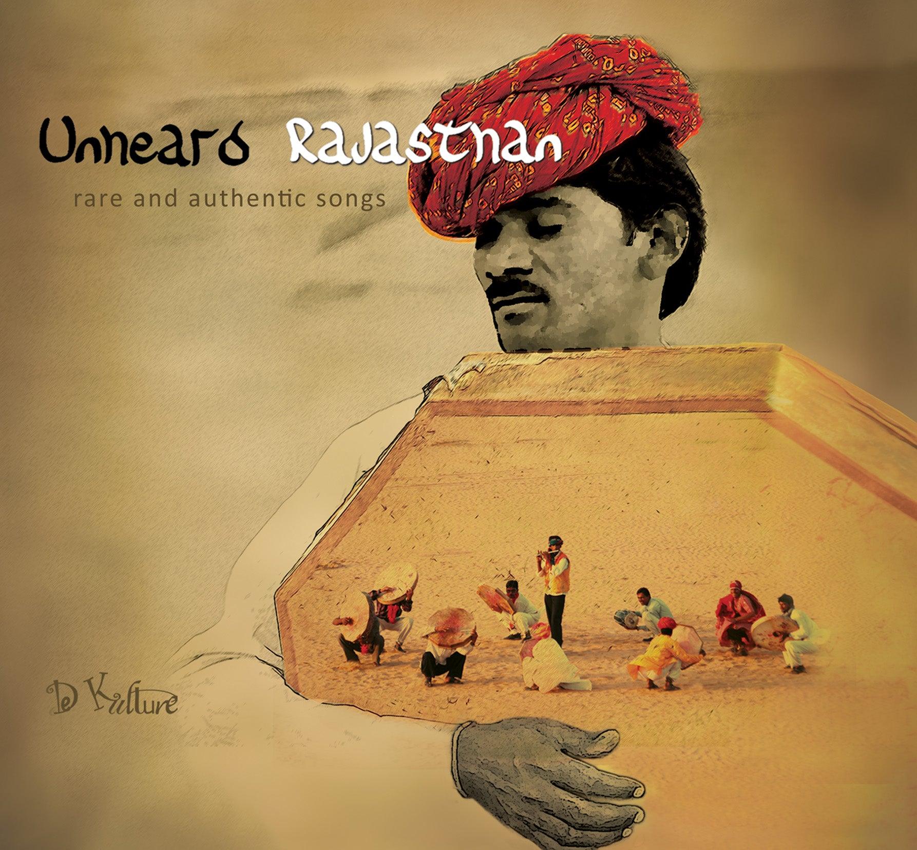 Unheard Rajasthani Instrumental Songs CD - DeKulture DKM-026-A