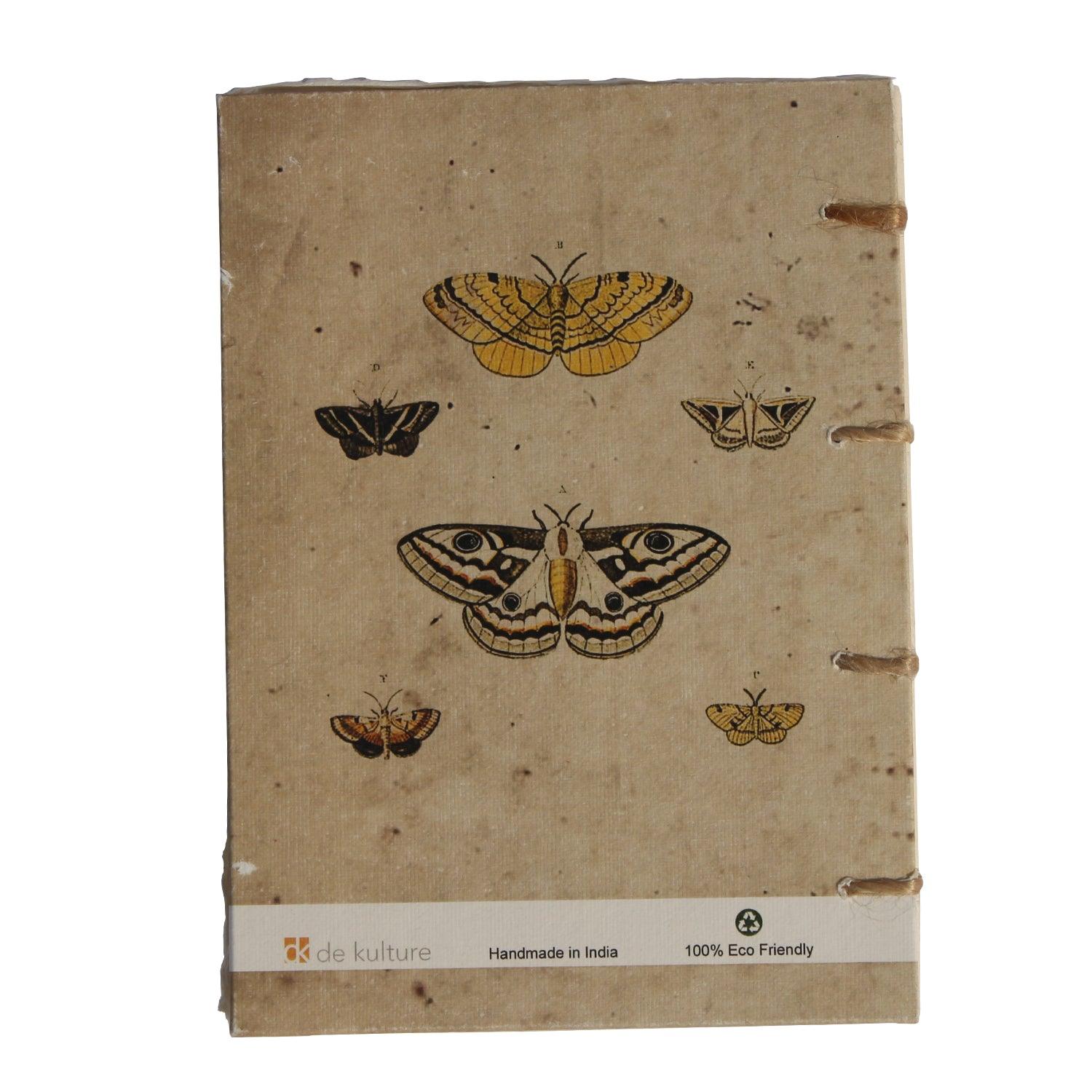 Vintage Butterfly Artwork Journal - DeKulture DKW-1143-J