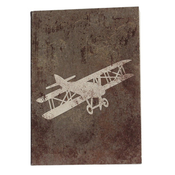 Vintage Glider Plane Art Notebook - DeKulture DKW-1095-N