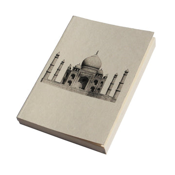 Vintage Taj Mahal Art Notebook - DeKulture DKW-1097-N