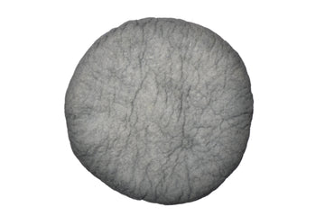 New Zealand Wool Tush Cush Seat Pad (Silver Grey)